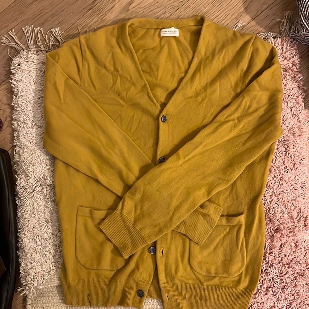 Club Monaco Men’s Cardigan - Italian Cashmere